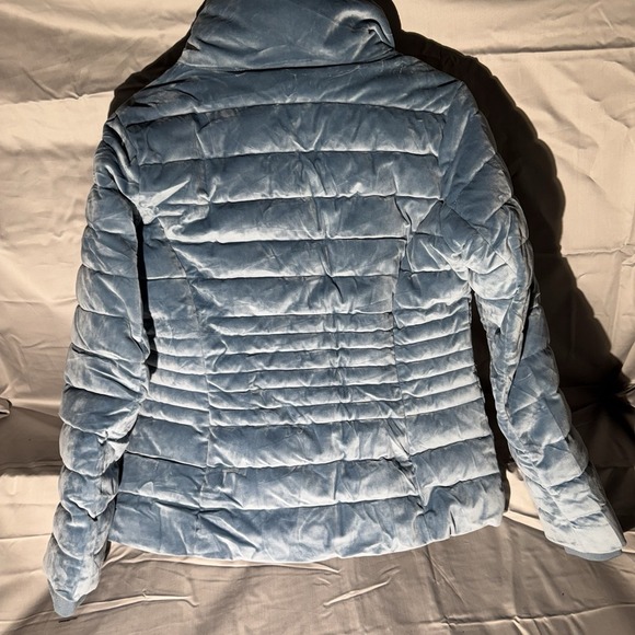 London‎ Fog Puffer Jacket Soft Blue Lightweight Womans Size S - Picture 5 of 9